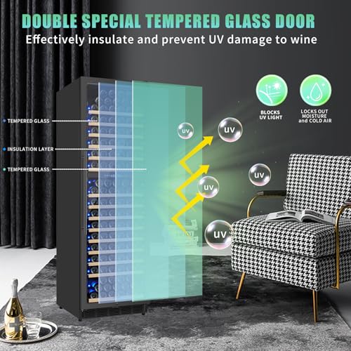 Stainless Steel Wine Cooler Refrigerator