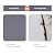 WJ-X3 Heavy-Duty Patio Furniture Cover, Waterproof & Windproof Outdoor Furniture Cover for Rectangle Table and Chairs, Fade-Resistant, 86" x 47" x 31", Gray