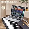 Best Digital Pianos for Home Studios 4 ALLSET Ligins 88-Key Digital Piano with Hammer Action | Professional Full Weighted Keyboard Electric Piano for Beginners, Dual Stereo Speakers, 3-Pedal, USB/MIDI Connectivity | Home Studio & Stage Use #3