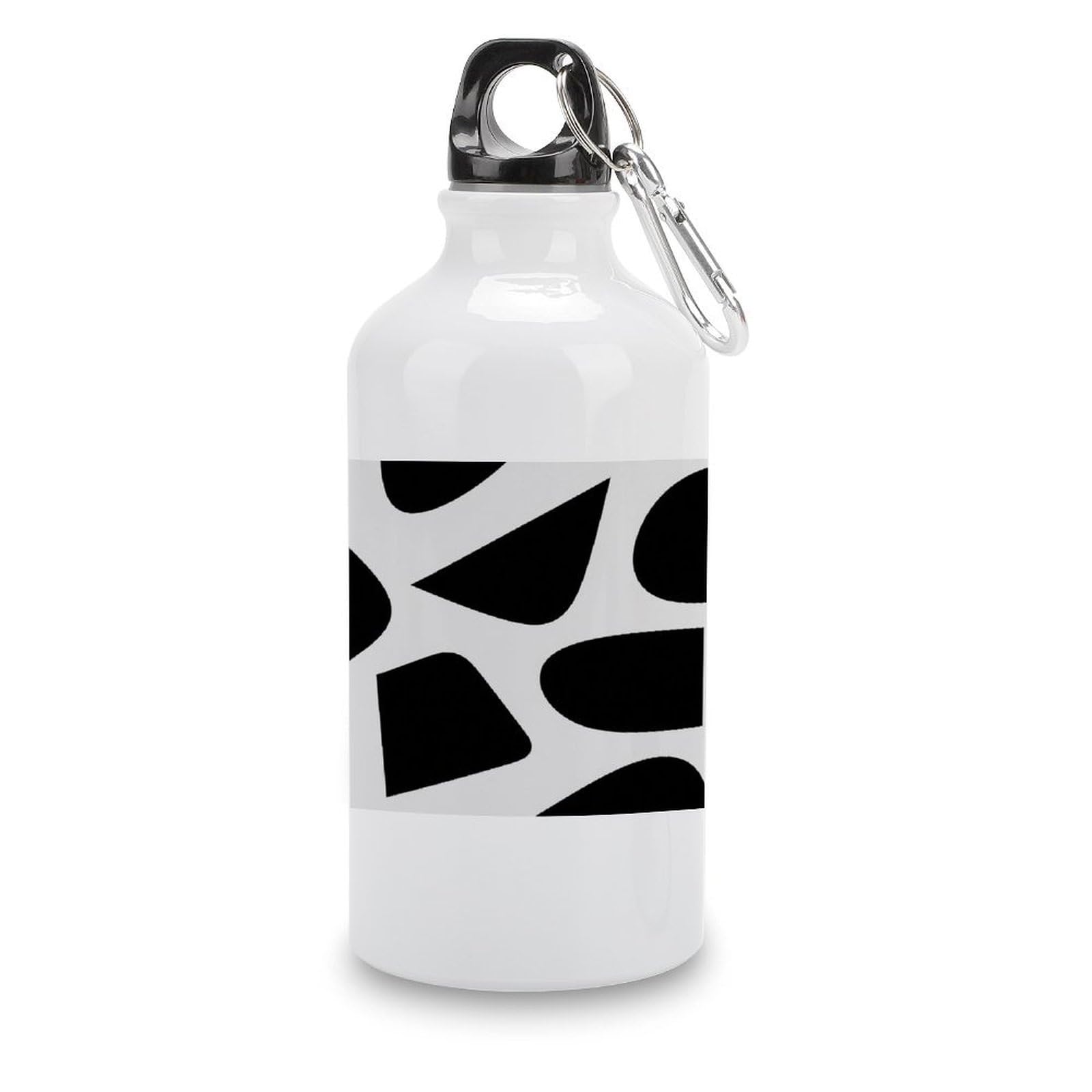 Fekiloot Style Geometry Aluminum Water Bottle Travel Tumbler Reusable Lightweight Outdoor Sports Water Bottles For Gym Sports Camping Hiking Fishing400ml