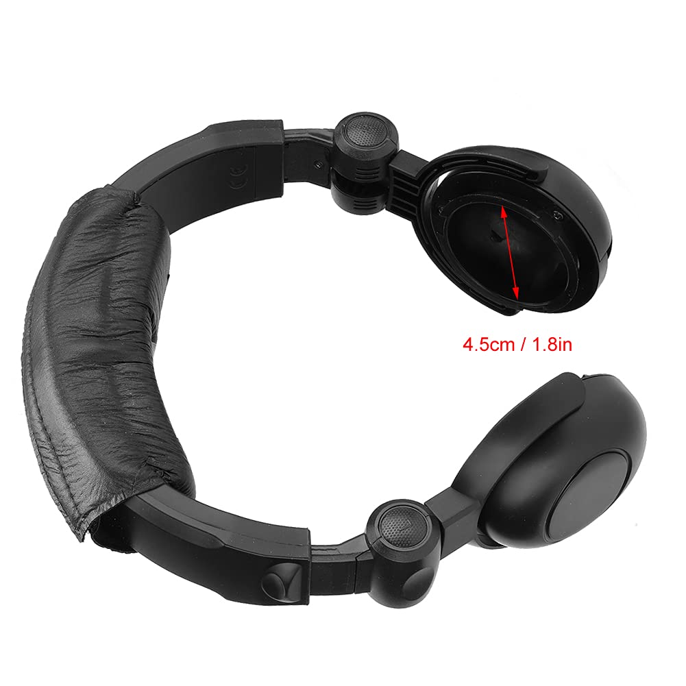 Dioche Fascia per Cuffie Fascia per Cuffie Audiometro Comodo Leggero Design Ergonomico Regolabile per Adulti e Bambini Dimensioni Pieghevoli 17,5 X 12 X 7,5 Cm