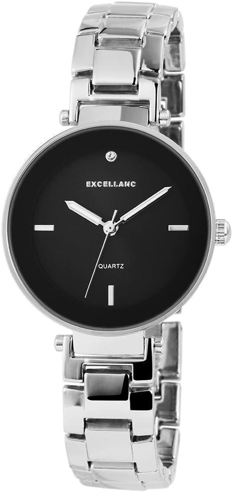 Exce Llanc Analog Clock Metal Diameter 32mm charcoal-180521000038