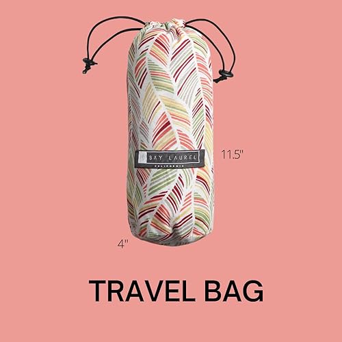 Miniatura 2 de BAY LAUREL - Toalla de playa turca con bolsa de viaje, grandes, de 39 x 71, de secado rápido, libre de arena y ligera