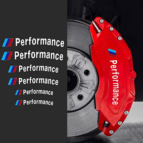 Brake Caliper Sticker Compatible with 1 2 3 4 5 6 7 Series (Brake Caliper Sticker-White)