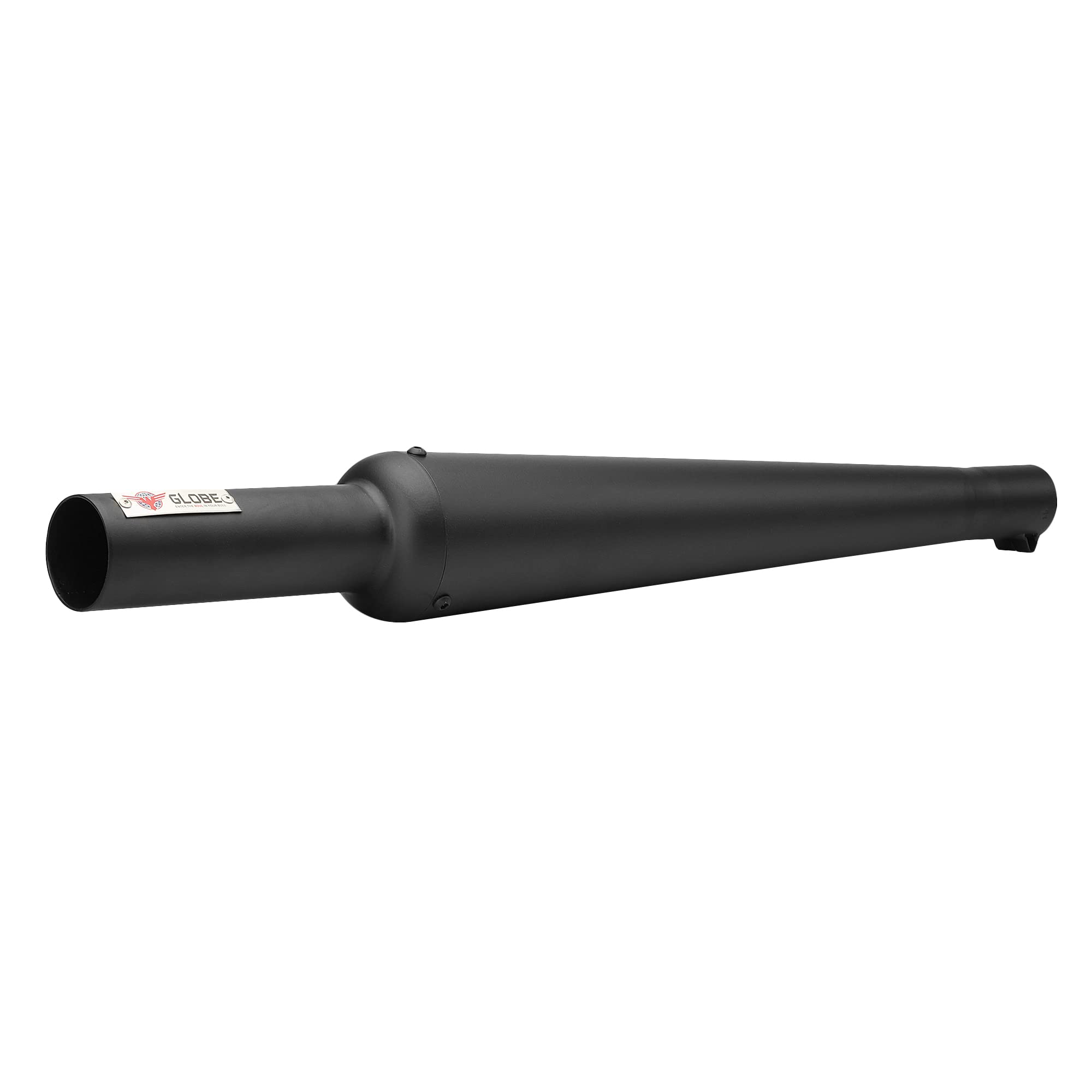 Globe Auto Parts Shark Black Exhaust for Bullet Classic 350/500-image-14
