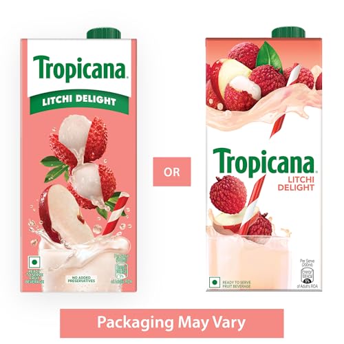 Image of Tropicana Litchi Delight 1L (Pack of 3)