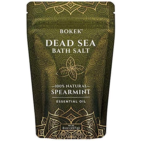 Bokek Spearmint Dead Sea Bath Salt Cover