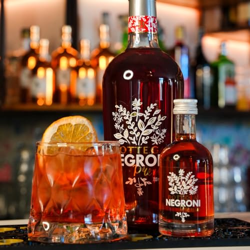 Bottega Negroni Premix - 700ml (Packung mit 3)