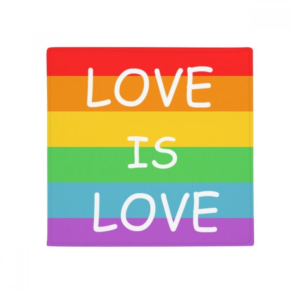 Tapis LGBT Sol d'Accueil pour Entrée Chaleureuse et Cuisine Décorative LGBT Arc-en-ciel