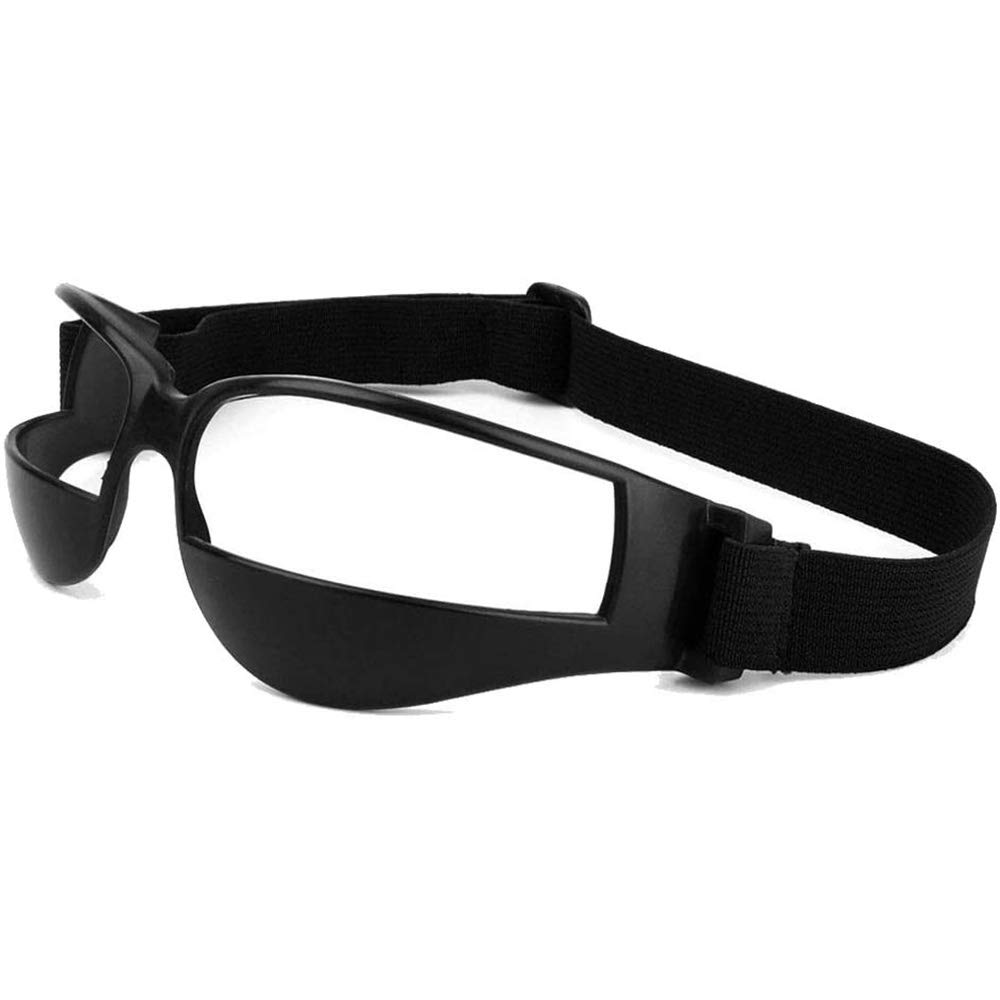 POFET 2 pcs Lunettes de Basket-ball Sport Dribble Specs Lunettes Noir Lunettes de Sport Dribble Specs Basketball Training Aid pour Adolescents Enfants Cadeaux