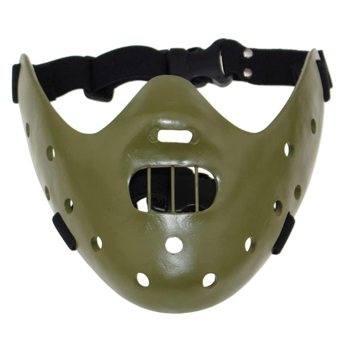 Hannibal Lecter Masque horrible tueur en résine Le silence des agneaux – Halloween Cosplay pour adultes