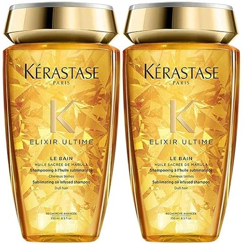 Kerastase NEW Bain Elixir ultime Sublime cleansing oil shampoo 250ml kit 2 pcs Cover