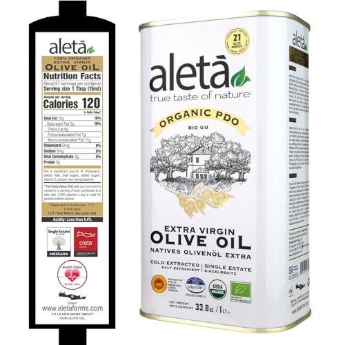 Aceite de Oliva Extra Virgen Aleta 4 Latas 1 Litro miniatura 2
