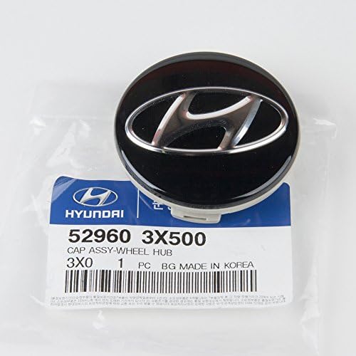 HYUNDAI Genuine 529603X500 Wheel Hub Cap Assembly, 5.8cm