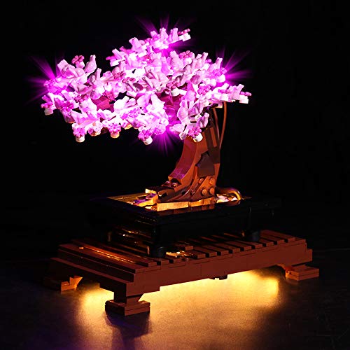 ZHLY LED Licht-Set für Lego Creator Expert Bonsai Baum Beleuchtung Lichtset Kompatibel Mit Lego 10281 Creator Expert… – Bild 6