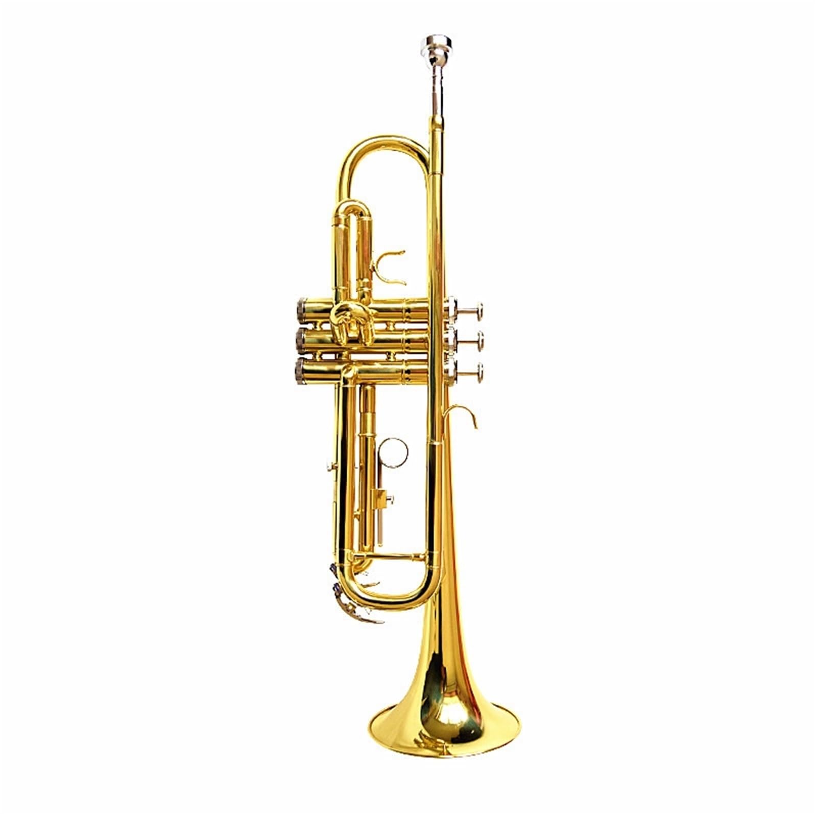 Instrumento De Viento Estándar De Latón Trompeta De Alto Rendimiento Instrumento De Viento Metal Si Bemol Agudo