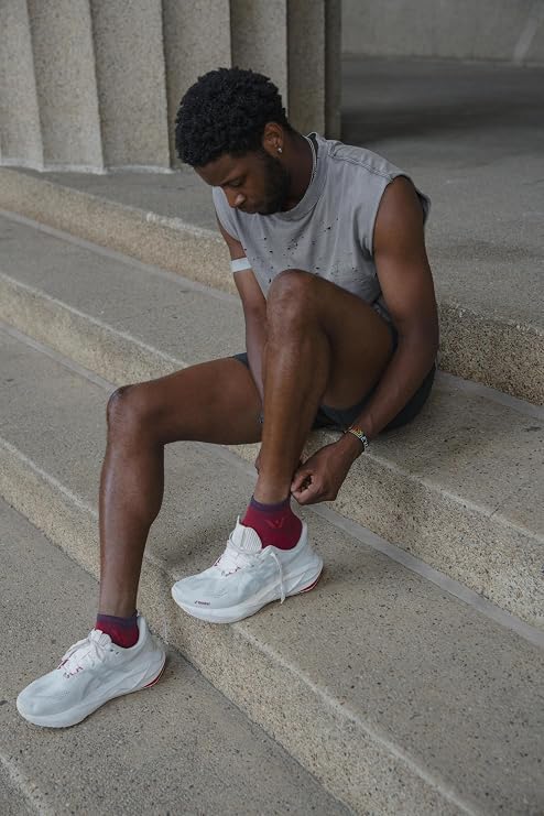 Image of Swiftwick ASPIRE Zero No Show Performance Socks | Moisture Wicking - Firm Compression - Breathable Mesh - No-Show Zero Cuff - Snug Y-Heel Fit - Snug Y-Heel Fit