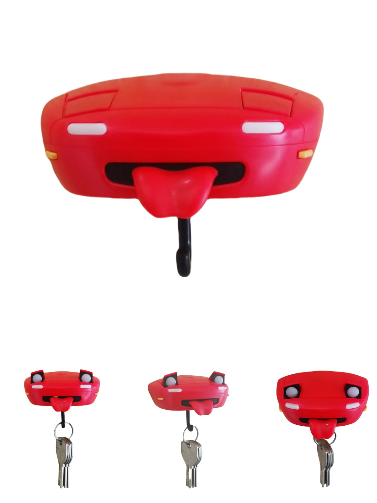 Vintage Car Key Holder,Key Holder Wall Mount, Car Open Headlights Keychain Holder,Car Key Hooks for Wall,Key Hanger Room Accessories, for Hallway Kitchen Farmhouse Decor (Color A)