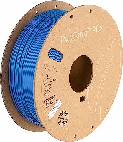 Polymaker Matte PLA Filament 1.75mm Sapphire Blue, 1.75 PLA 3D Printer Filament...