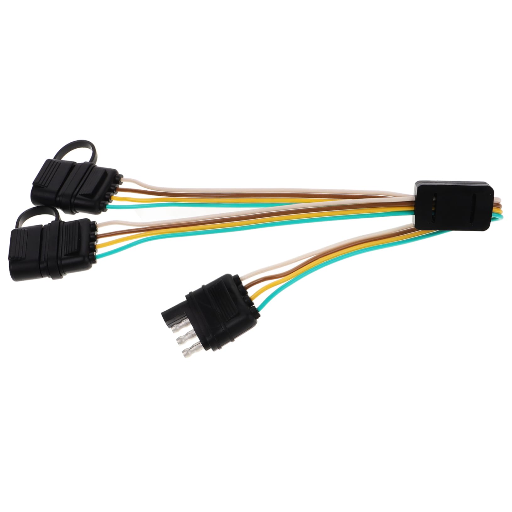 Unomor Simple Setup Trailer Harness 4 Pin Connector for Reliable Car Lighting