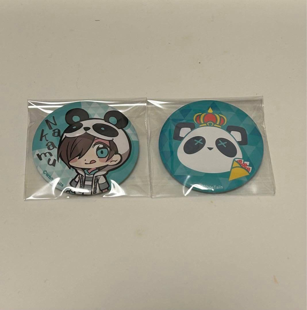 ワイテルズ　缶バッジ　PUS Nakamu シャークん　きんとき　キャラ　ロゴ PUS缶 Nakamu ワイテルズ缶バッジPUS Nakamu シャークんきんとき