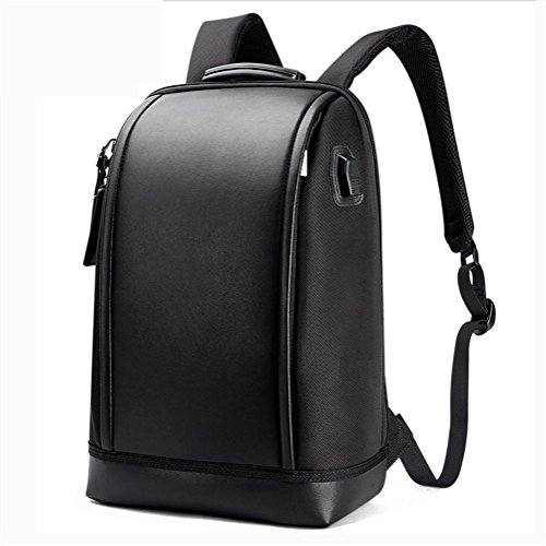 Anti-Diebstahl Vielseitig Oxford Tuch Rucksack 17 Zoll Laptop Paket Mit USB-Ladeanschluss, Black 751-006191