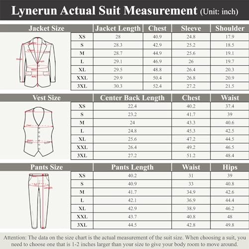 Mens Suit Slim Fit 3 Piece Suit Blazer Vest Pants Sets with Bow Tie Handkercher Brooch for Men for Wedding Prom Party2