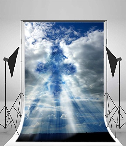 YongFoto 2,5x3m Sfondo Fotografico Cielo blu delle...