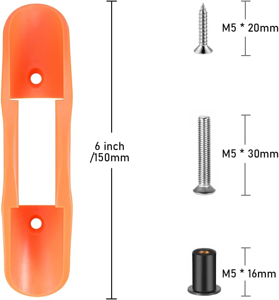 Kayak Paddle Holder Clips(Including Screws),Deck Mounted Universal Kayak Paddle Clip & Fishing Net Clip Kayak Paddle Holder Clips(Including Screws),Deck Mounted Universal Kayak Paddle Clip & Fishing Net Clip