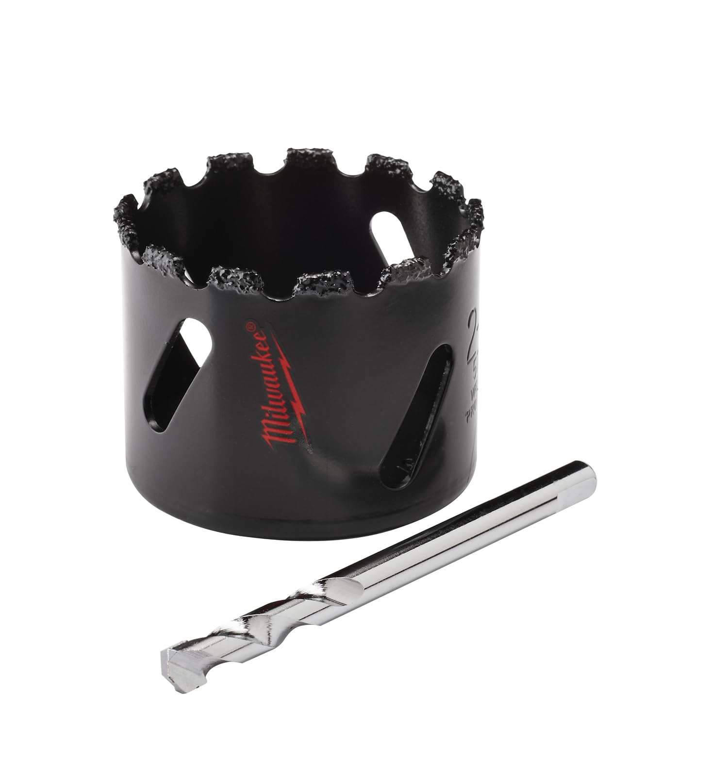 Corona perforadora de grano 2-1/4 de Milwaukee Elec Tool para cortes limpios 2