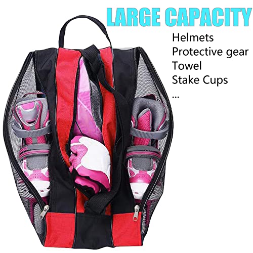 image for Peyorom Skate Bags, Great for Roller Skates, Ice Skates, Quad Skates, 
