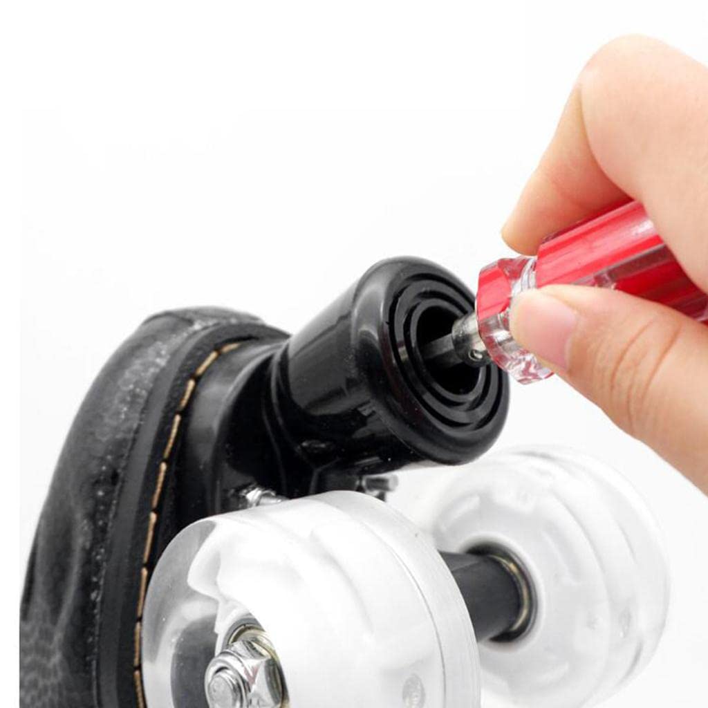 UJEAVETTE® 2X Inline Skates Roller Brakes Block Non-Slip Safety Stopper Black-picture-28