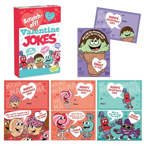 Peaceable Kingdom Valentines Cards for Kids Classroom, Set of 28...