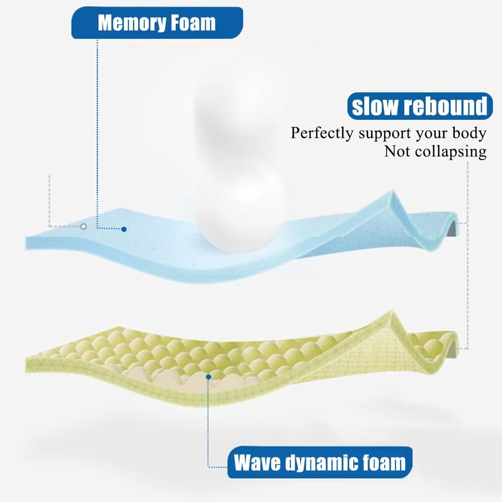 White/4cm,150 * 190cm, Floor Futon Mattress Thicken 4Cm/6Cm Memory Foam Japanese Futon Mattress Topper Camping Mattress Sleeping Pad Foldable Roll Up Mat Dormitory Mattress Pad for Camping