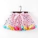 Toddler Soft Tutu Skirt Toddler Ruffled Cover Fashion Tulle Skirt Layered Tulle Skirt Fashion Sequin Clothes (Pink, 9-11 Years)