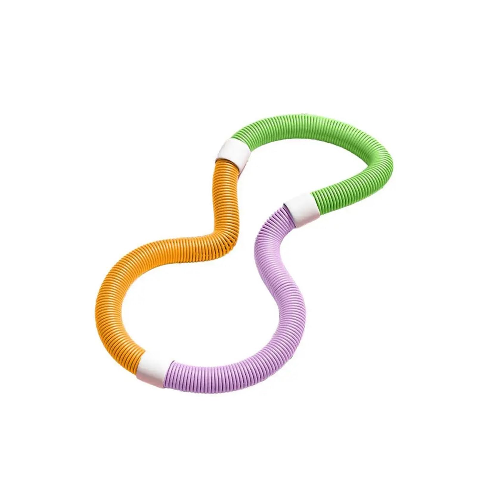 Hula Hoop Aro recortador de Cintura Mejorado for pérdida de Peso, círculo de Ejercicio Abdominal portátil Plegable Desmontable for Fitness, Primavera