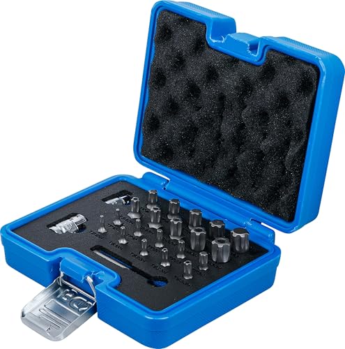 Jeu d'embouts Profil TS BGS 5056 Torx Plus inviolable 5 pans coffret 23 pcs
