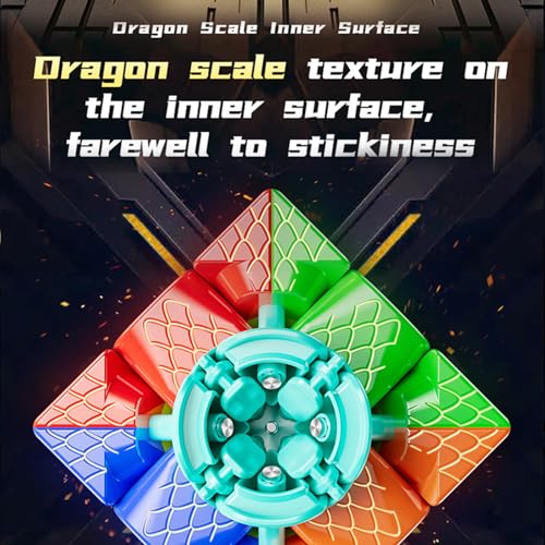 Image of Moyu RS3M V5 2023 Magnetic Speed Cube Adjustable Elasticity Professional 3x3 Stickerless Puzzle Cube RS3M V5 Magnetic Master Cube (Standard Edition)