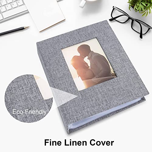 Vienrose MB26K-GREY Small Photo Album 4X6 Photos thumb #1