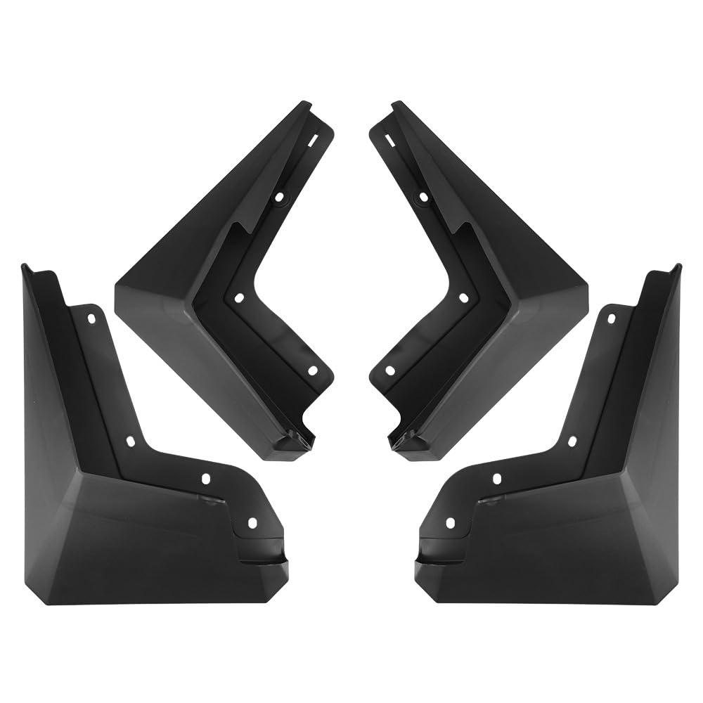 GVDXWLI 4 Pcs Car Mudguard Mud Flaps for TESLA Cybertruck 2024-, Splashproof Front Rear Car Fenders No Drilling Wheel Baffle Protection Accessories
