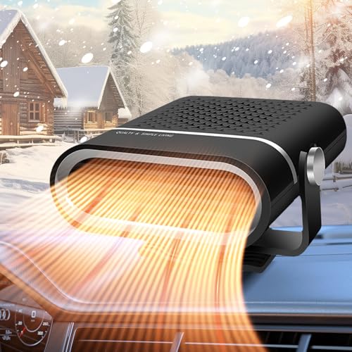 Portable 12V Car Heater, 2 in1 Fast Heating and Cooling
