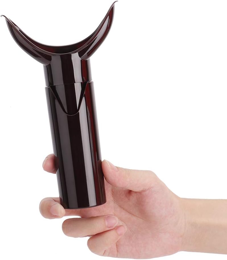 Portable Lip Plumper Manual Lip Tool Compacte Grootte met Vacuümzuiging voor Lipverbetering Altijd Overal (Donker rood)