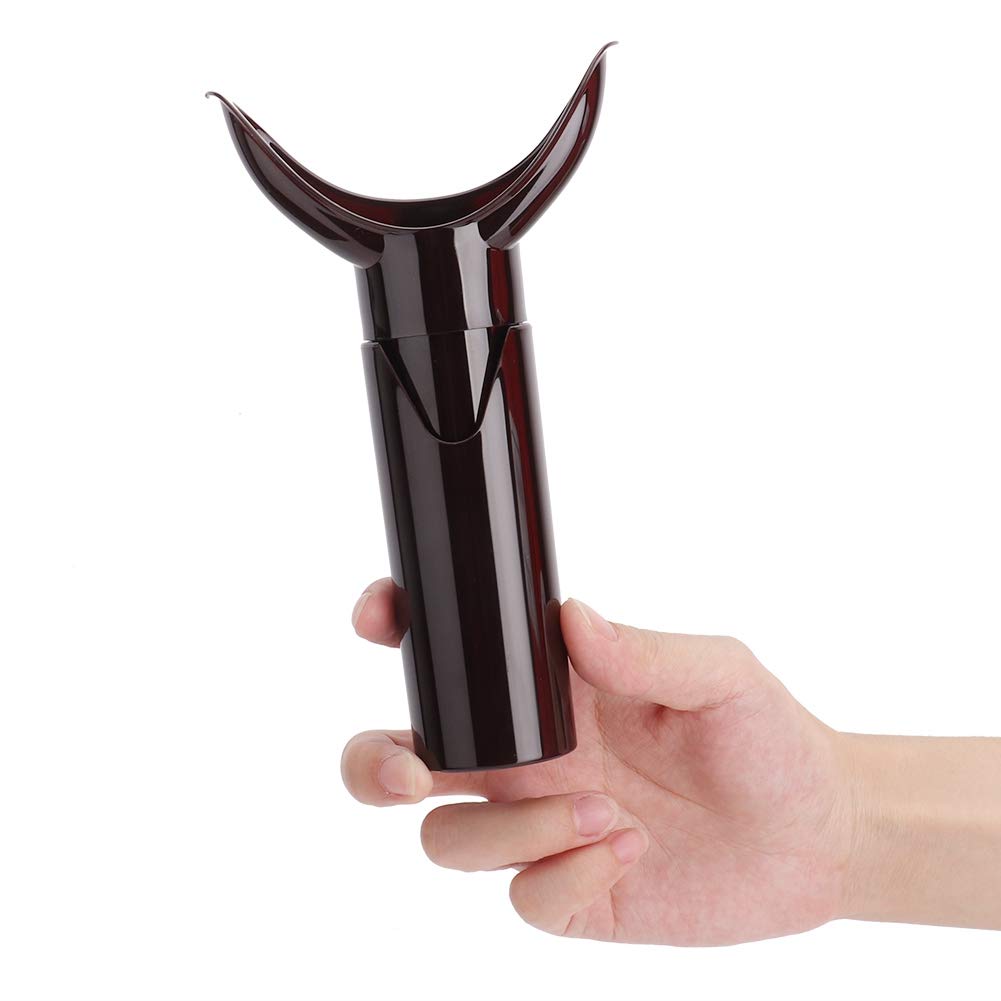 ANGGREK Lip Plumper Tool Succión Mejorador Manual Labios Belleza Rojo oscuro