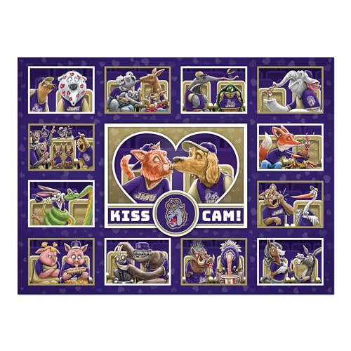 Image of YouTheFan NCAA James Madison Dukes inchKiss Cam inch 500 Puzzle