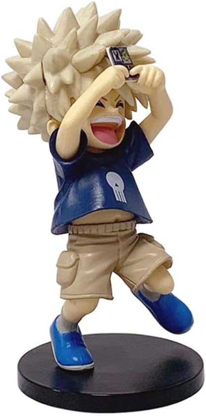 QAHEART MHA Figures Midoriya Izuku Action Figure Toga Himiko Figure Midoriya Izuku Laugh Heartily Anime Figurine Collectibles 4.33IN