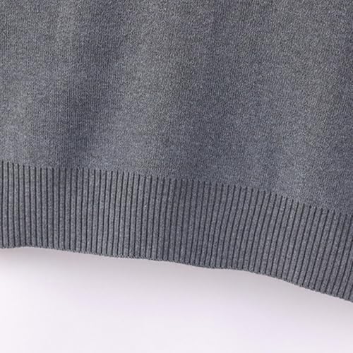 Mens Knit Vest Casual V Neck Button Down Sleeveless Sweater Cardigan Fall Soft Comfort Knit Tank Tops4