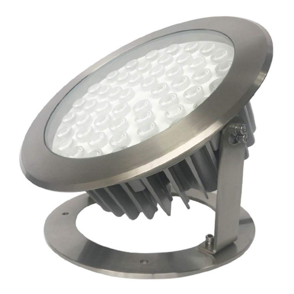 IP68 Wodoodporna zatapialna lampa punktowa LED, lampka nocna lampa krajobrazowa, podwodna obrotowa lampa do stawu ze stali nierdzewnej pilot zdalnego do akwarium akwarium ogród fontanna basen łódź