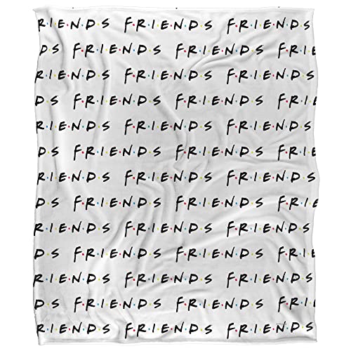 FRIENDS Silky Touch Kuscheldecke, Optimalweich, 152 x 127 cm