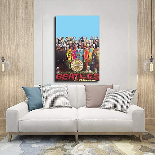 Poster sur toile The Beatles légendaire Rock Band The Beatles 10 – Décoration de chambre – Paysage sportif – Décoration… - Les Beatles, Paul McCartney, John Lennon, RIngo Starr, George Harrison Poster sur toile The Beatles légendaire Rock Band The Beatles 10 - Décoration de chambre - Paysage sportif - Décoration… – Image 6