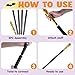 Spooktacular Creations Walking Cane Costume, Vintage Staff Prop Stick Accessories for Dress Canes, Party Costume for Adults and Kids